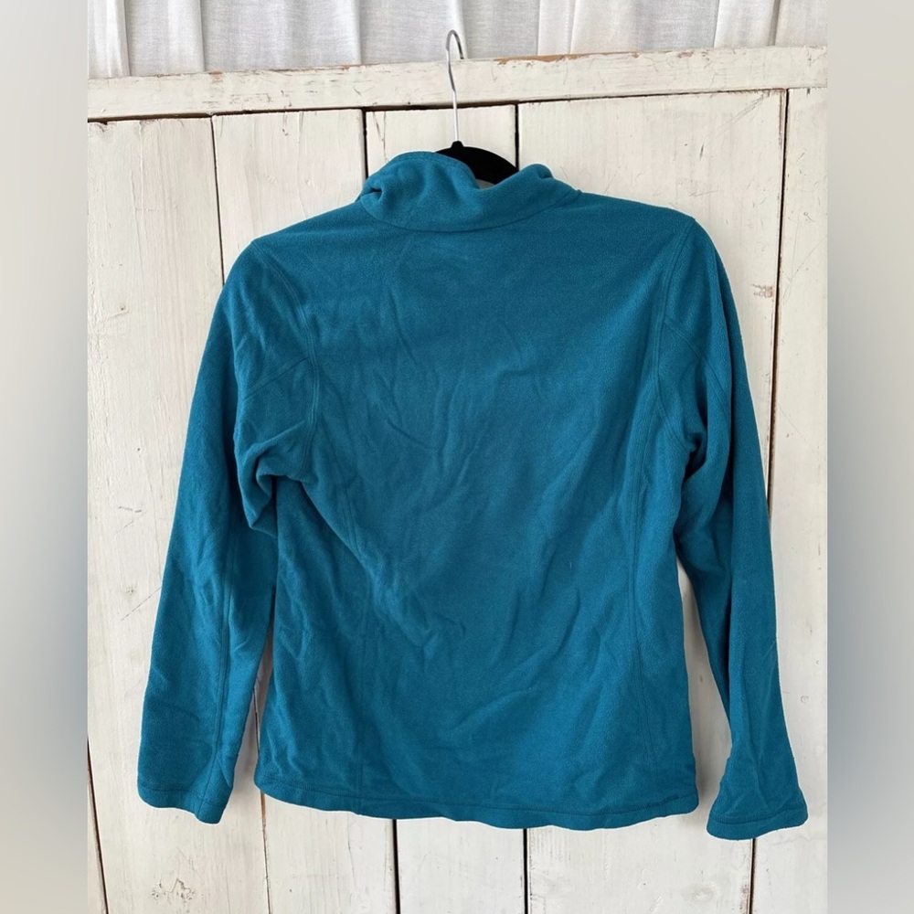 Patagonia Better Sweater 1/4 Zip Pullover Fleece Womens Size Small Teal - Picture 5 of 5
